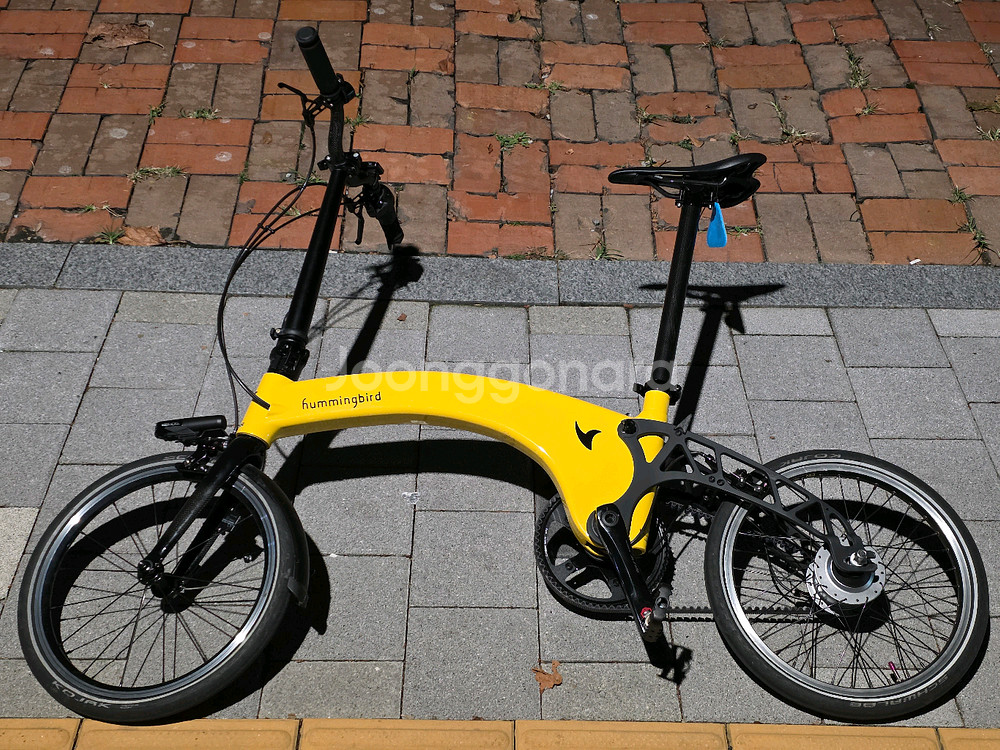 프로드라이브 허밍버드 미니벨로 접이식 자전거 브롬톤 교환가능--0