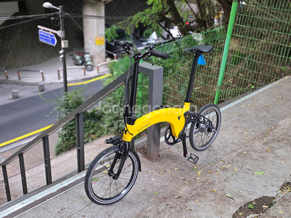 프로드라이브 허밍버드 미니벨로 접이식 자전거 브롬톤 교환가능--2