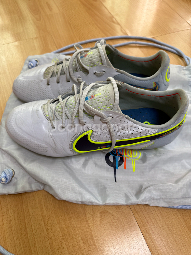 나이키 티엠포 레전드9 엘리트 HG 천연가죽 축구화 275mm--0