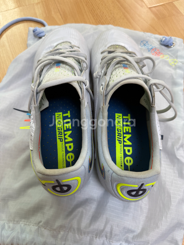 나이키 티엠포 레전드9 엘리트 HG 천연가죽 축구화 275mm--2