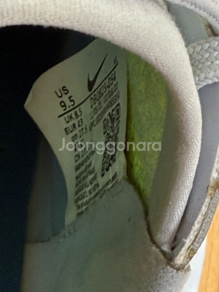 나이키 티엠포 레전드9 엘리트 HG 천연가죽 축구화 275mm--4