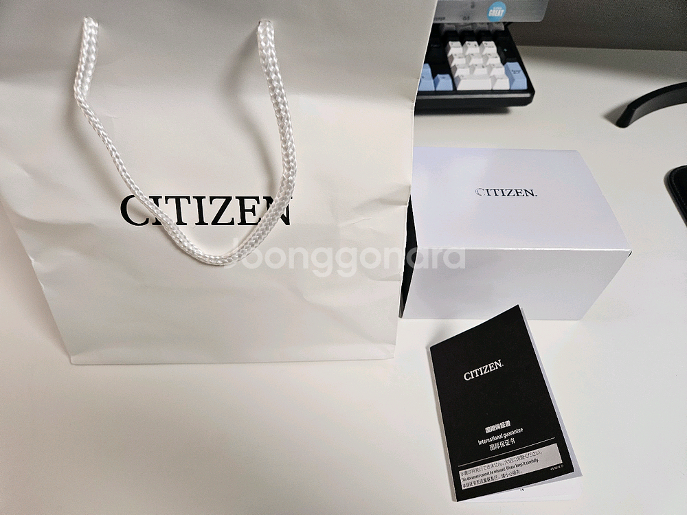 시티즌 아테사 CB3035-72E 새상품급 판매--3