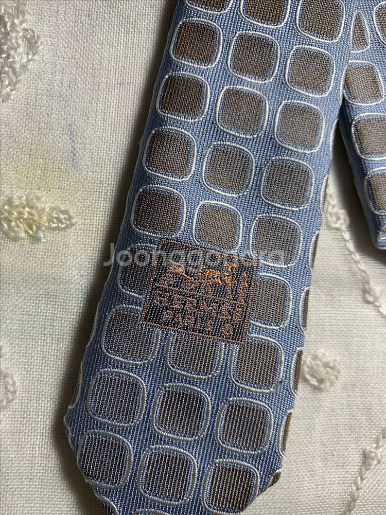 에르메스 실크 넥타이--2