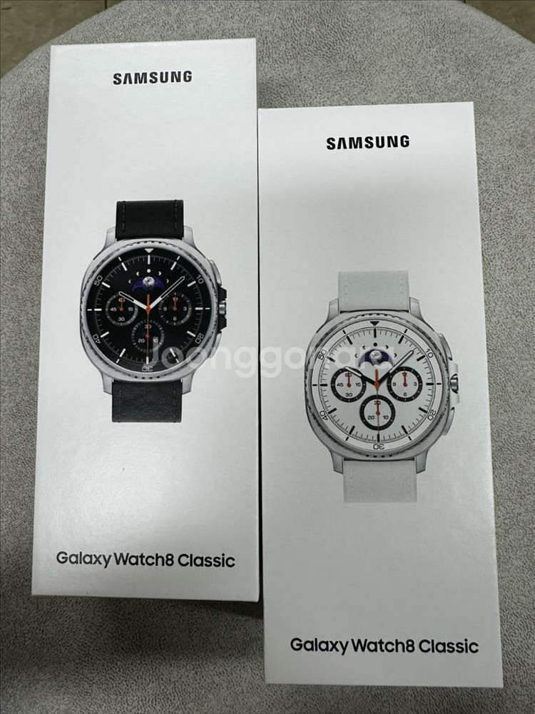 새상품 갤럭시 워치8 클래식 미개봉 새상품 화이트+블랙 46미리 LTE제품--0