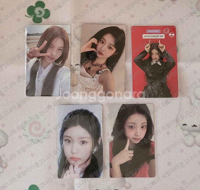 아일릿포카 아일릿포카일괄 윤아민주원희 포카--0