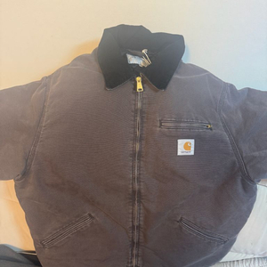 칼하트 WIP OG 디트로이트 자켓 토바코 블랙 S