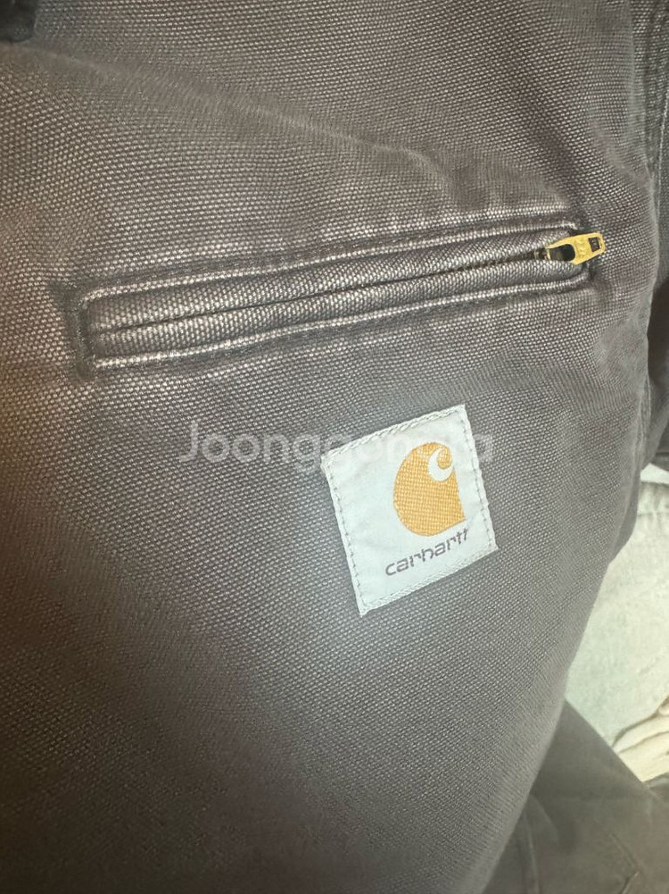 칼하트 WIP OG 디트로이트 자켓 토바코 블랙 S--3