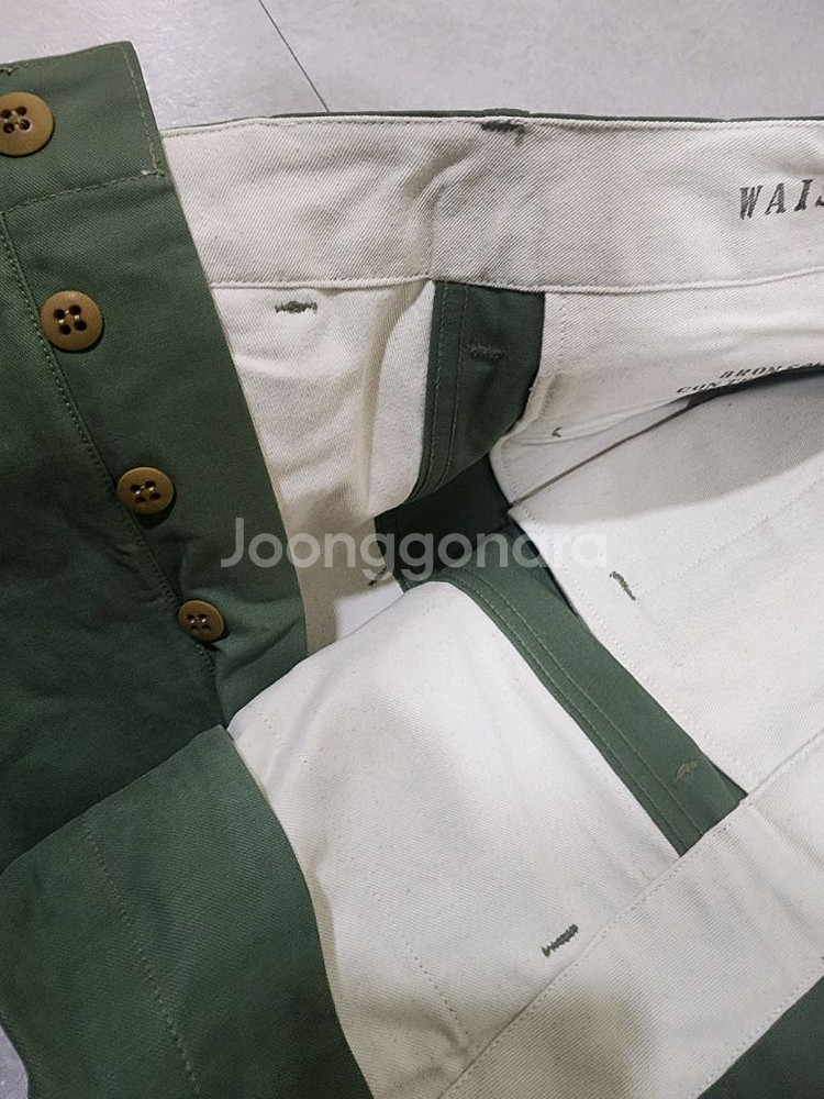 미착. 브론슨 바지--5