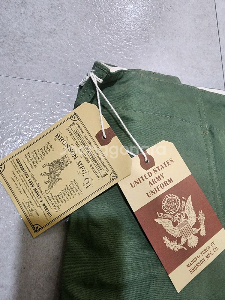 미착. 브론슨 바지--2