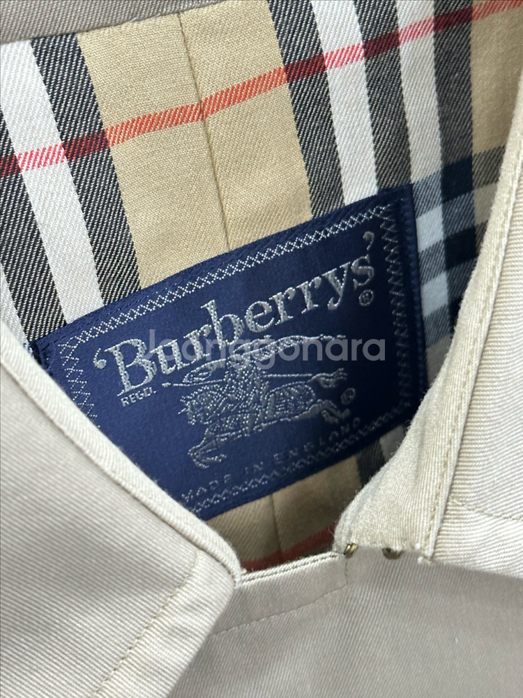 버버리 남성 트렌치코트--4