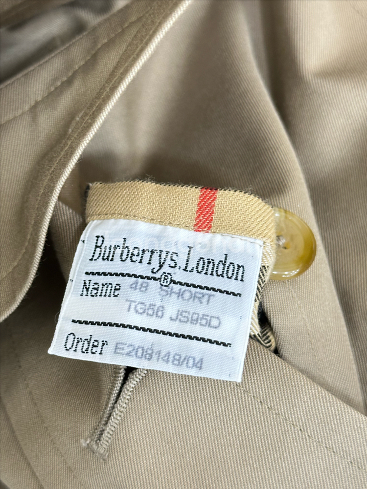 버버리 남성 트렌치코트--5