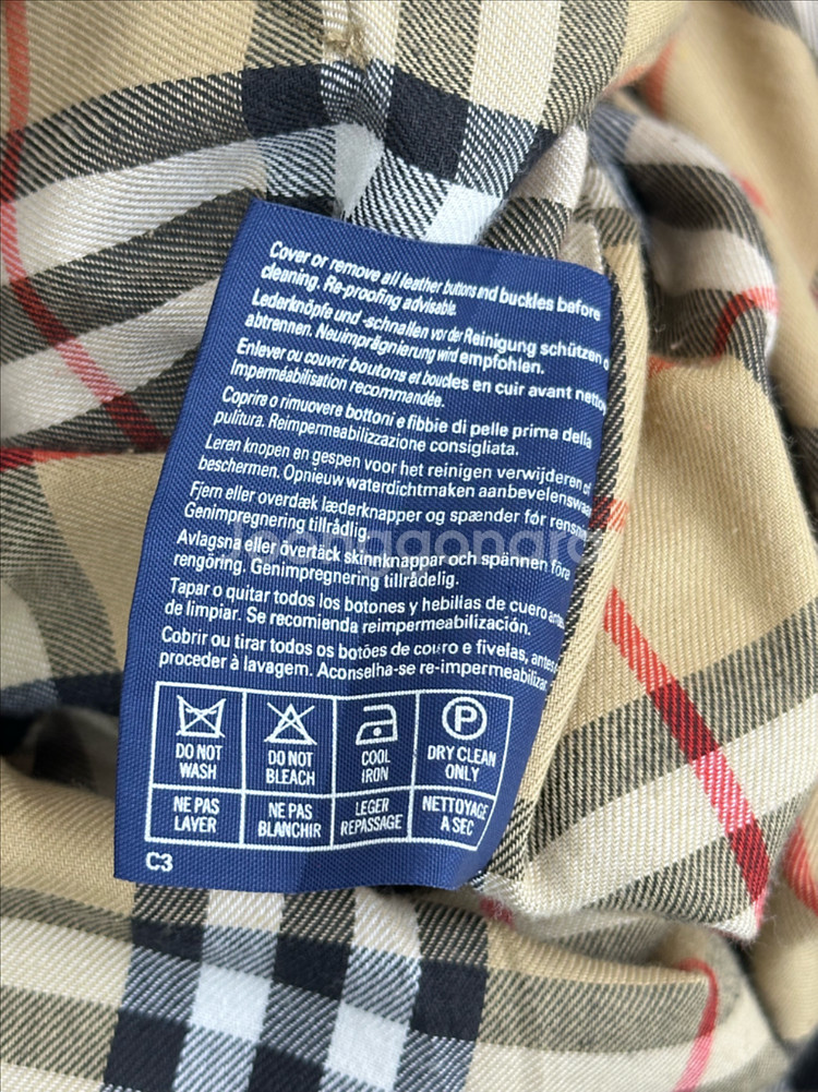 버버리 남성 트렌치코트--7