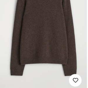 코스 캐시미어 크루넥 스웨터