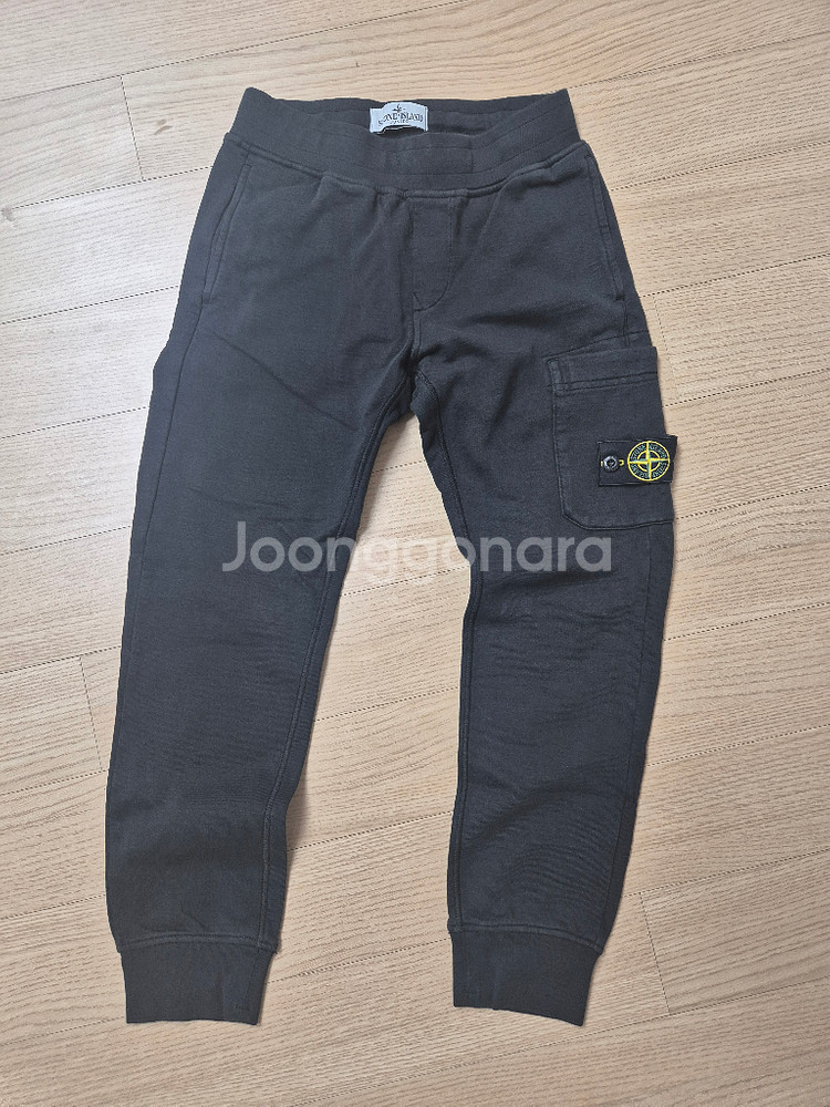 스톤아일랜드 키즈 와펜 카고 조거팬츠--0