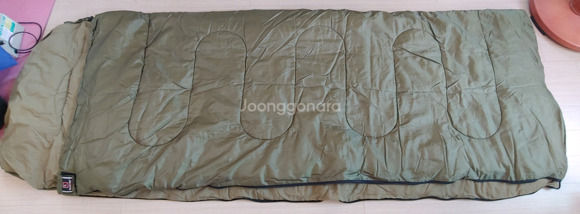 블랙야크 다크론 사각침낭 판매합니다--1