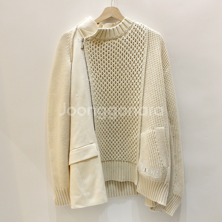 [명품다올동래] 디올 사카이 니트 자켓 M사이즈 213M439AT453--0