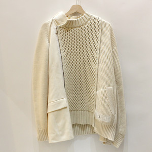 [명품다올동래] 디올 사카이 니트 자켓 M사이즈 213M439AT453