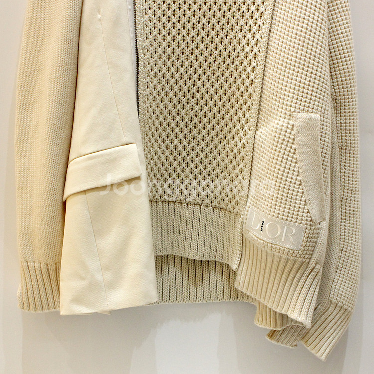 [명품다올동래] 디올 사카이 니트 자켓 M사이즈 213M439AT453--2