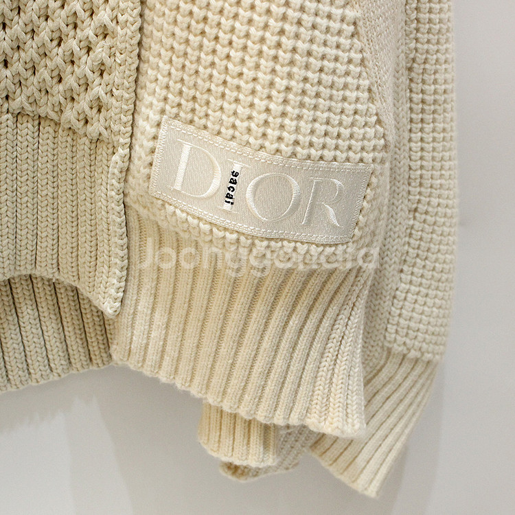 [명품다올동래] 디올 사카이 니트 자켓 M사이즈 213M439AT453--3