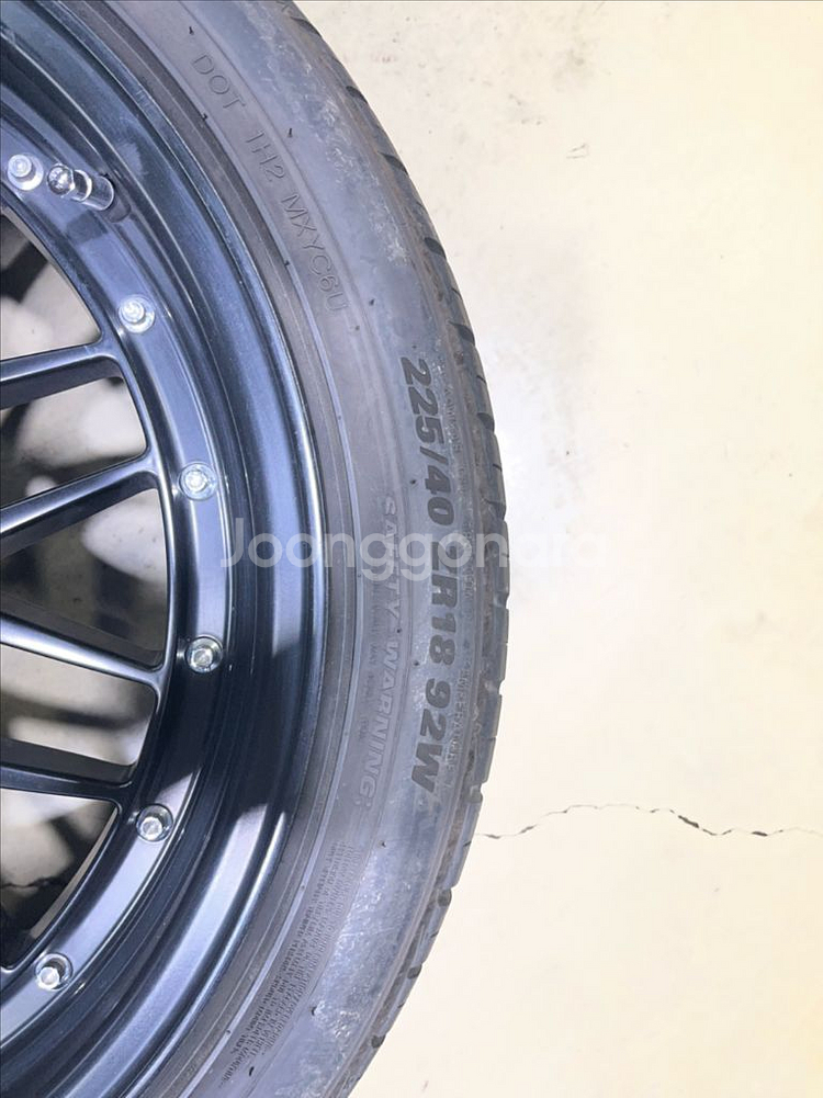 BBS LM 스타일 18인치 휠타이어 세트--2