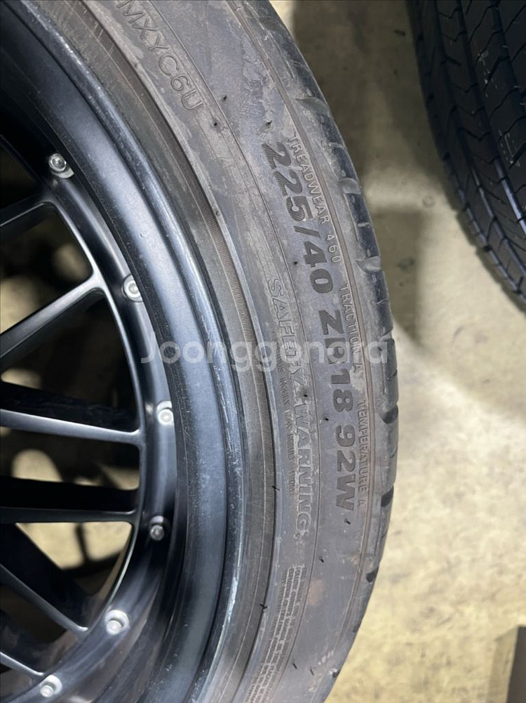 BBS LM 스타일 18인치 휠타이어 세트--4