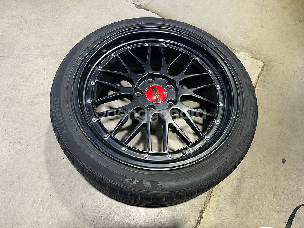 BBS LM 스타일 18인치 휠타이어 세트--5