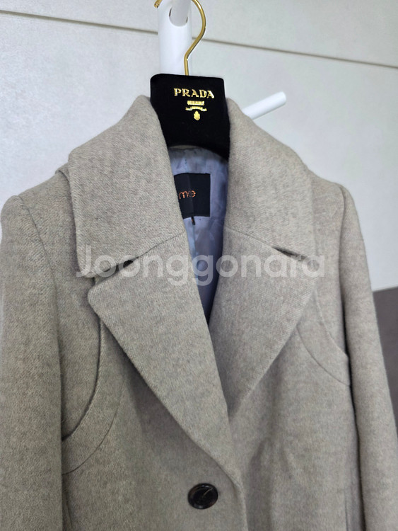 마쥬 캐시미어 앙고라 코트 36 (85사이즈)--4