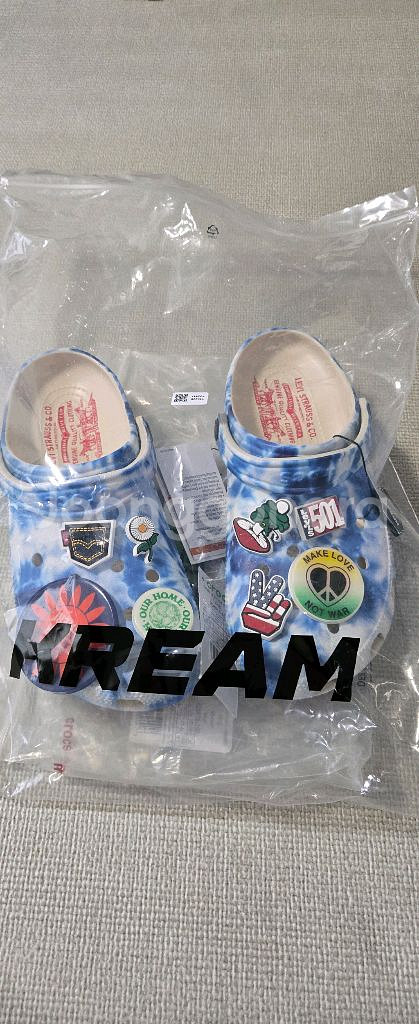 크록스 x 리바이스 501 콜라보 샌들 280사이즈--1