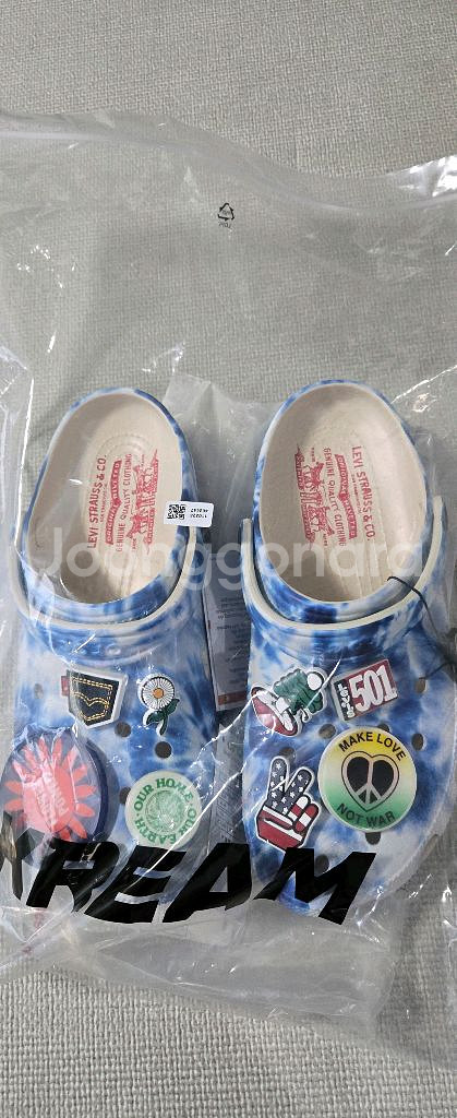 크록스 x 리바이스 501 콜라보 샌들 280사이즈--0