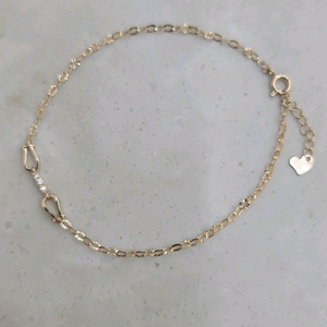 14k 골드 체인 팔찌