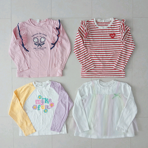 여아 긴팔티셔츠 140