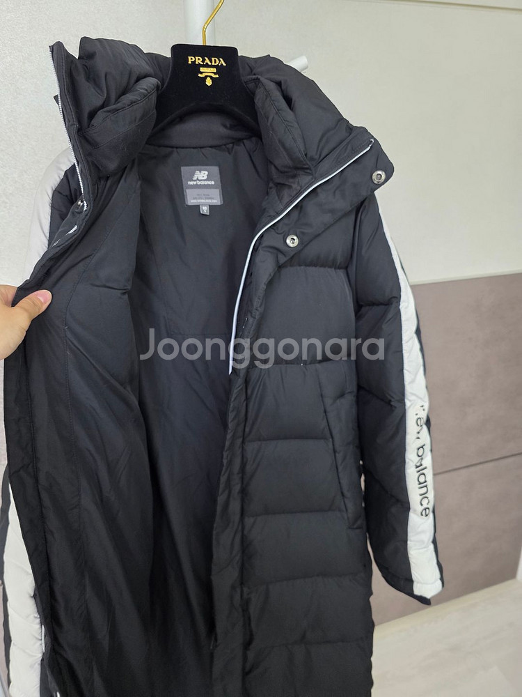 뉴발란스 덕다운 롱패딩 90(S)사이즈--4