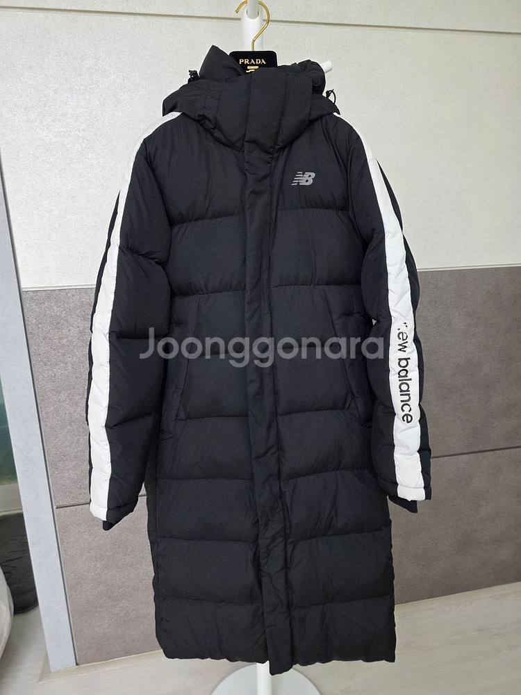 뉴발란스 덕다운 롱패딩 90(S)사이즈--0