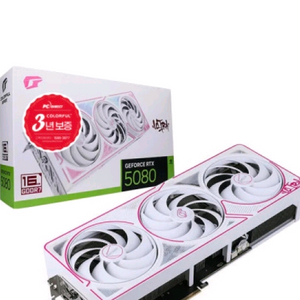 <미개봉>COLORFUL iGame 지포스 RTX 5080 ULTRA OC D7 16GB White