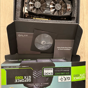 GALAX GTX 1060 EXOC 3g 그래픽카드