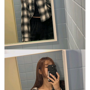 프로스트제이 체크 루즈핏 셔츠~