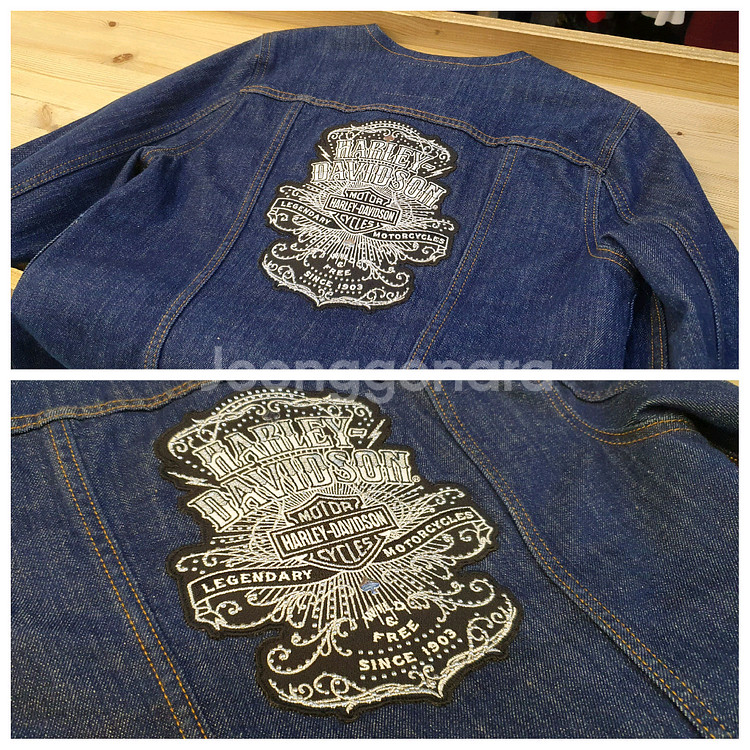 55.리바이스 할리커스텀 데님자켓--3