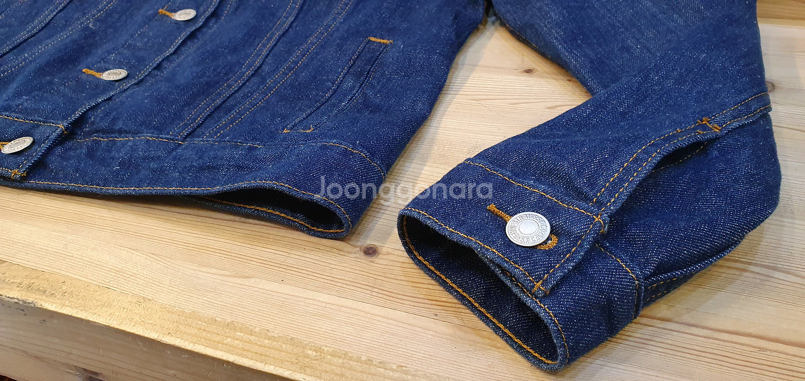 55.리바이스 할리커스텀 데님자켓--5