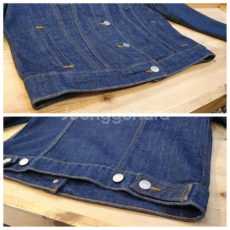 55.리바이스 할리커스텀 데님자켓--4