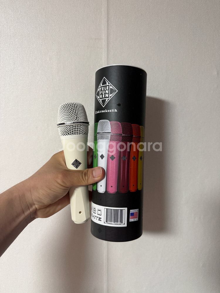 텔레펑켄 M80 커스텀 다이나믹 마이크& 카나레 선1.5m--0