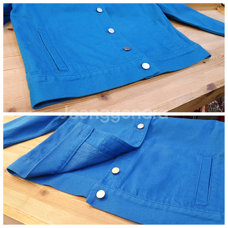 66.COS 크롭 데님자켓--4