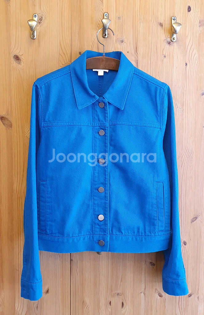 66.COS 크롭 데님자켓--0