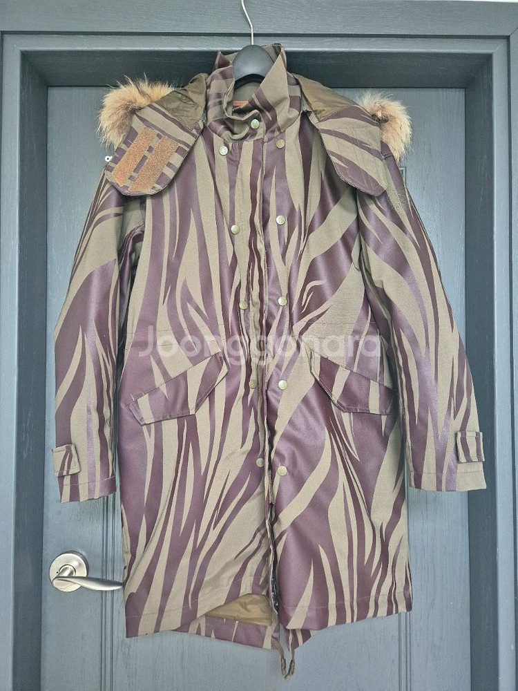 코오롱스포츠 후디 패딩 야상점퍼--0