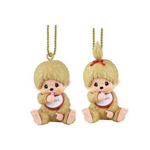 몬치치 가챠 피규어 미니어쳐 마스코트 키링 4탄 2종 일괄