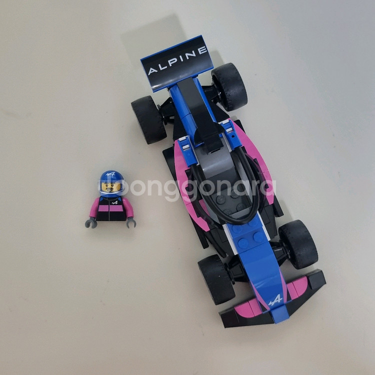 레고 f1 포뮬러 1 알핀 차량과 드라이버--0