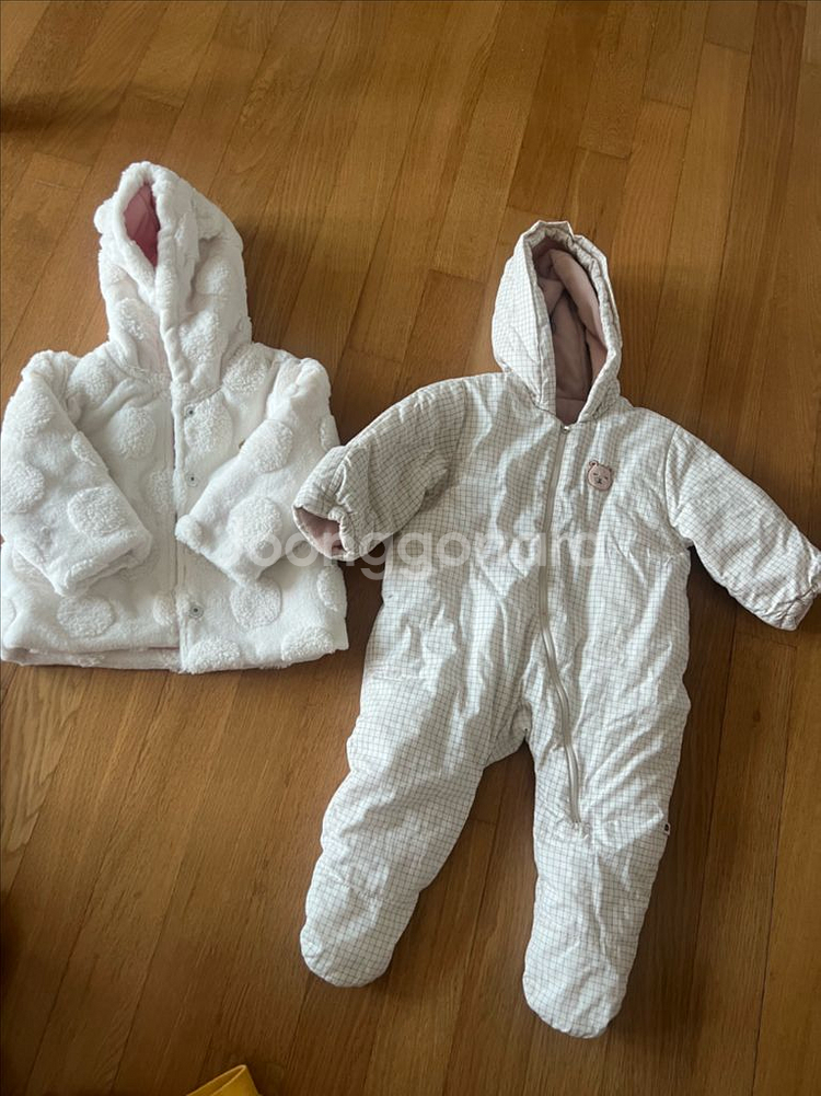 아기 여아 우주복 랄프로렌 아프리콧스튜디오 90 일괄옷--0