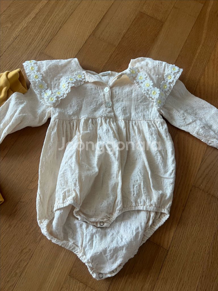 아기 여아 우주복 랄프로렌 아프리콧스튜디오 90 일괄옷--5