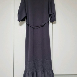 시스템 니트 벨트 원피스