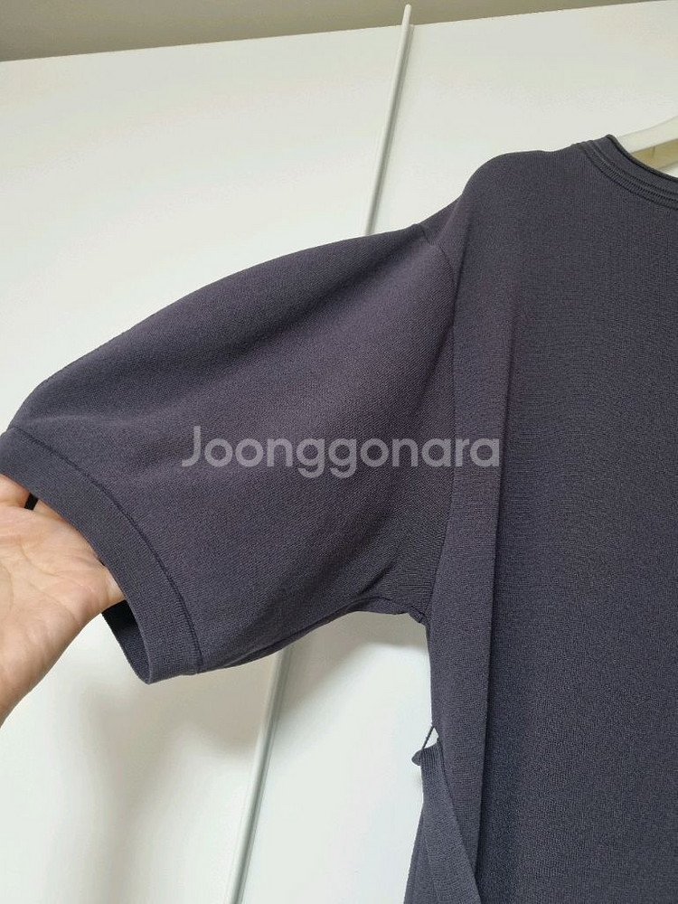 시스템 니트 벨트 원피스--4