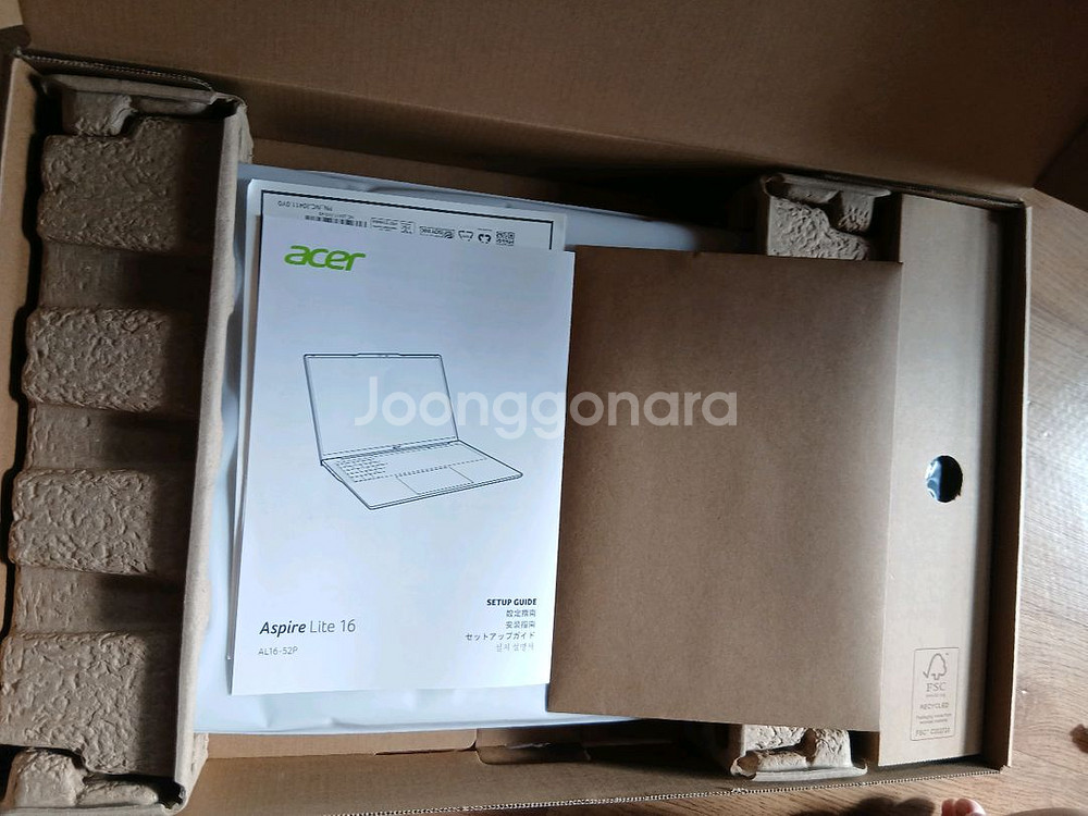 에이서 노트북 aspire 16 인텔 13세대 i5 정품 윈도우11--3